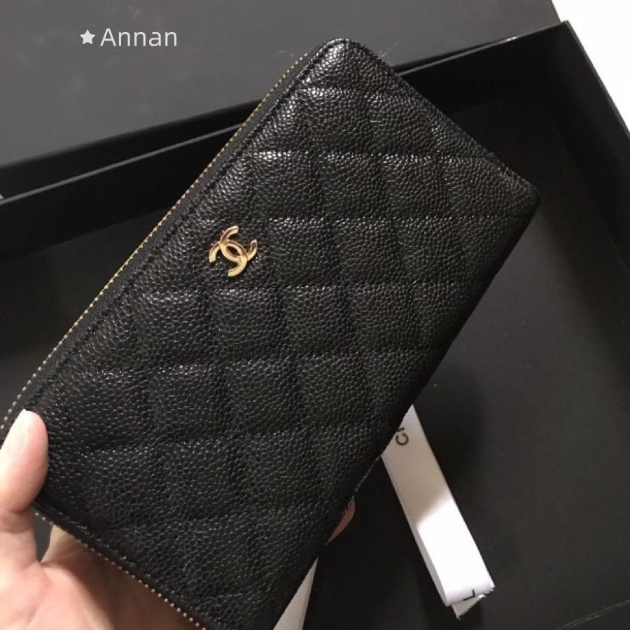 最終値下げ CHANEL シャネル ウォレット 長財布 小銭入れ - メルカリ