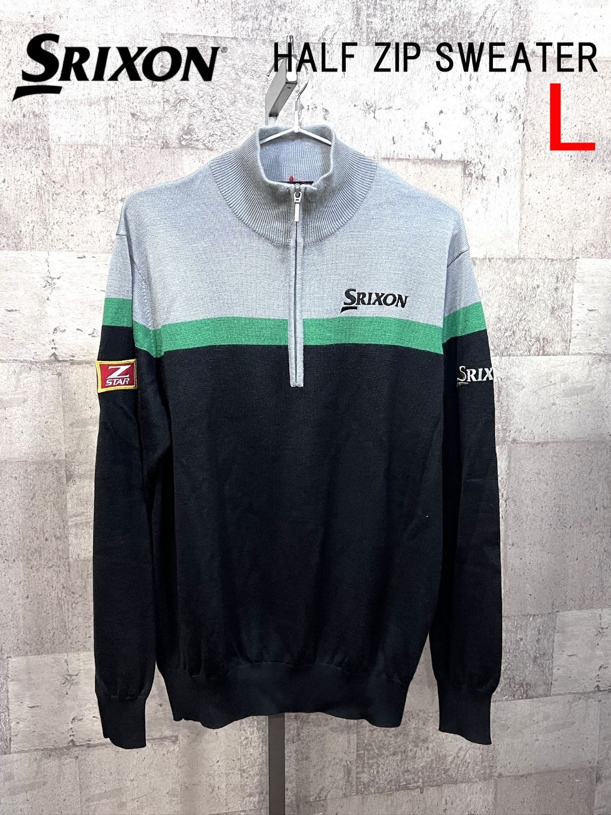 【美品‼️】Srixon レクサス　松山英樹　ハーフジップセーター ゴルフ　M レクサス渋谷 - 【レクサス 松山英樹 コレクション2018】 松山選手の