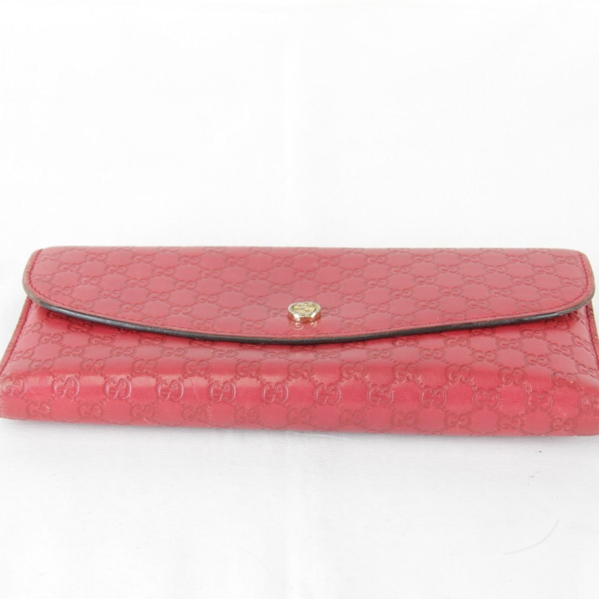『USED』 GUCCI グッチ 袋有 256926・0416 長財布 レザー レッド【中古】 GUCCI - 『USED』 GUCCI グッチ 袋有 256926・0416 長財布 レザー