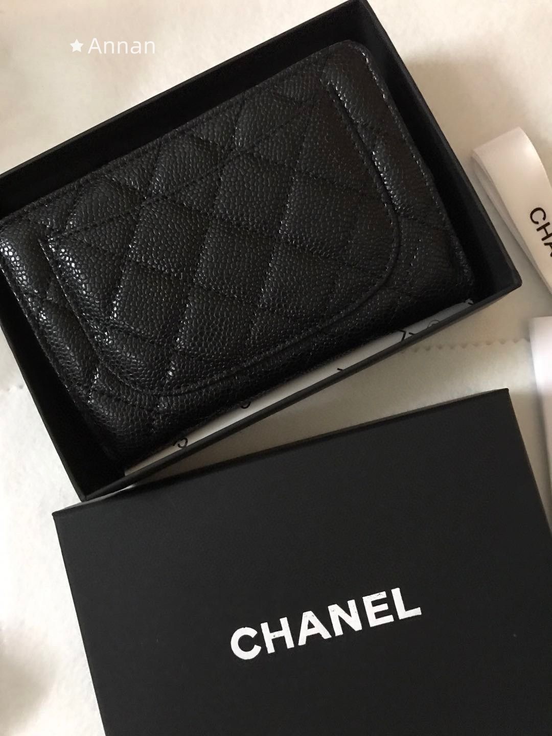 未使用品】最終値下げ CHANEL シャネル折り財布 小銭入れ - メルカリ