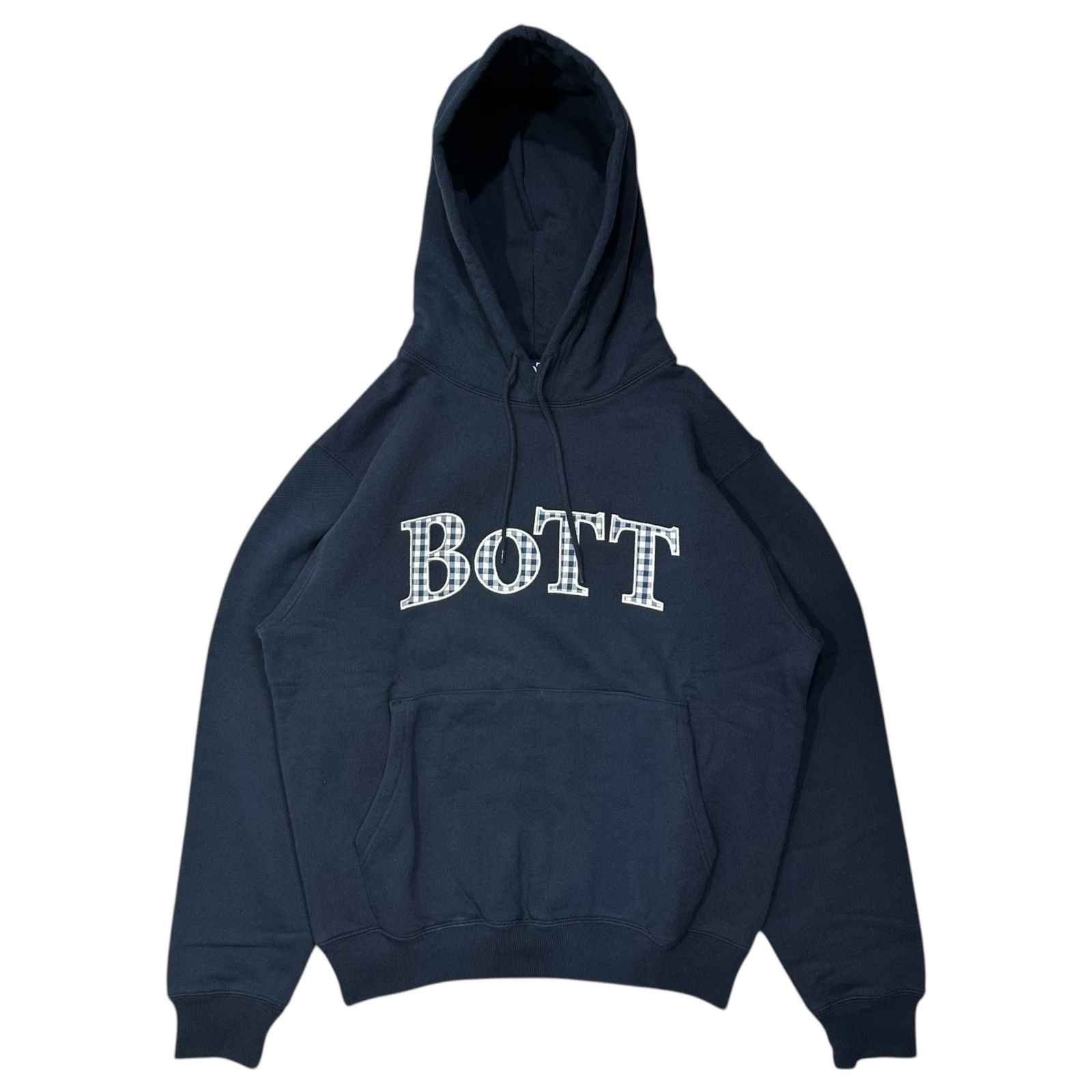 BOTT ネイビー パーカー ZIP フーディー 新品 未使用 S ボット BoTT(ボット) 24AW OG Logo Hoodie 