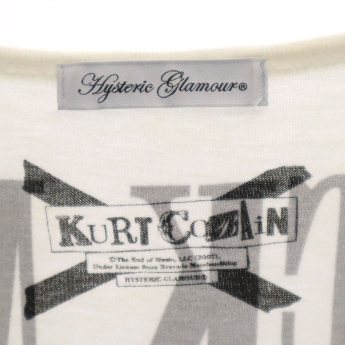 HYSTERIC GLAMOUR ヒステリックグラマー KURT COBAIN カートコバーン 