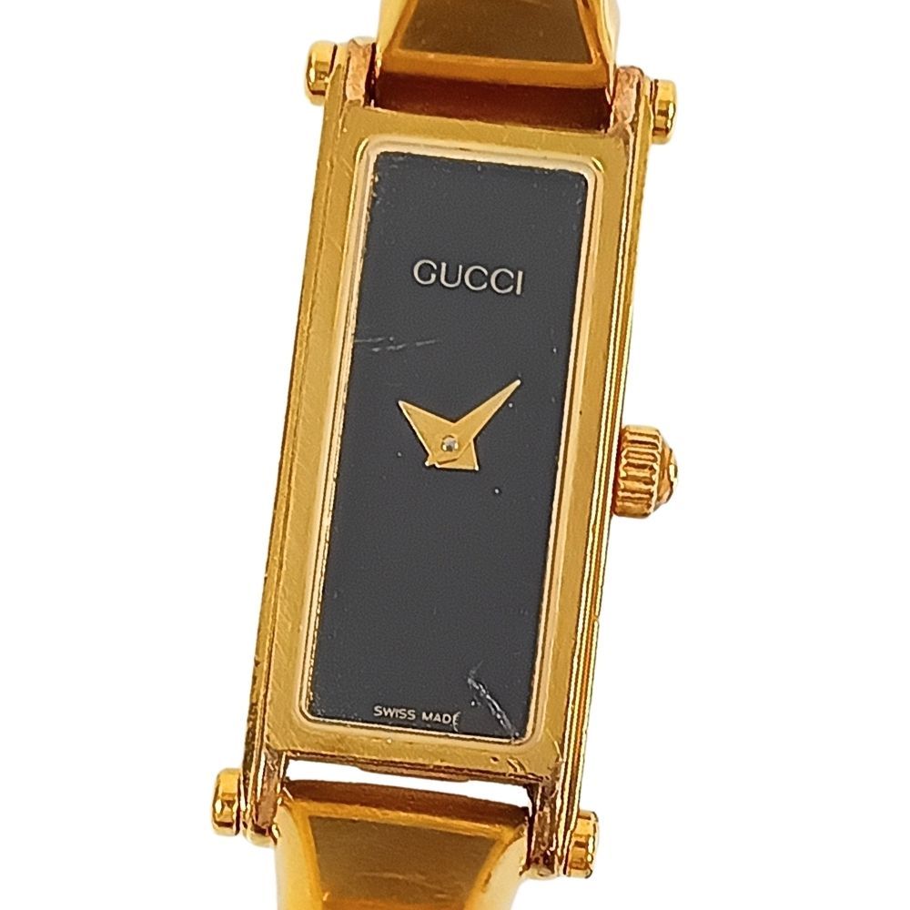 GUCCI グッチ 1500L バングルウォッチ クォーツ レディース 腕時計