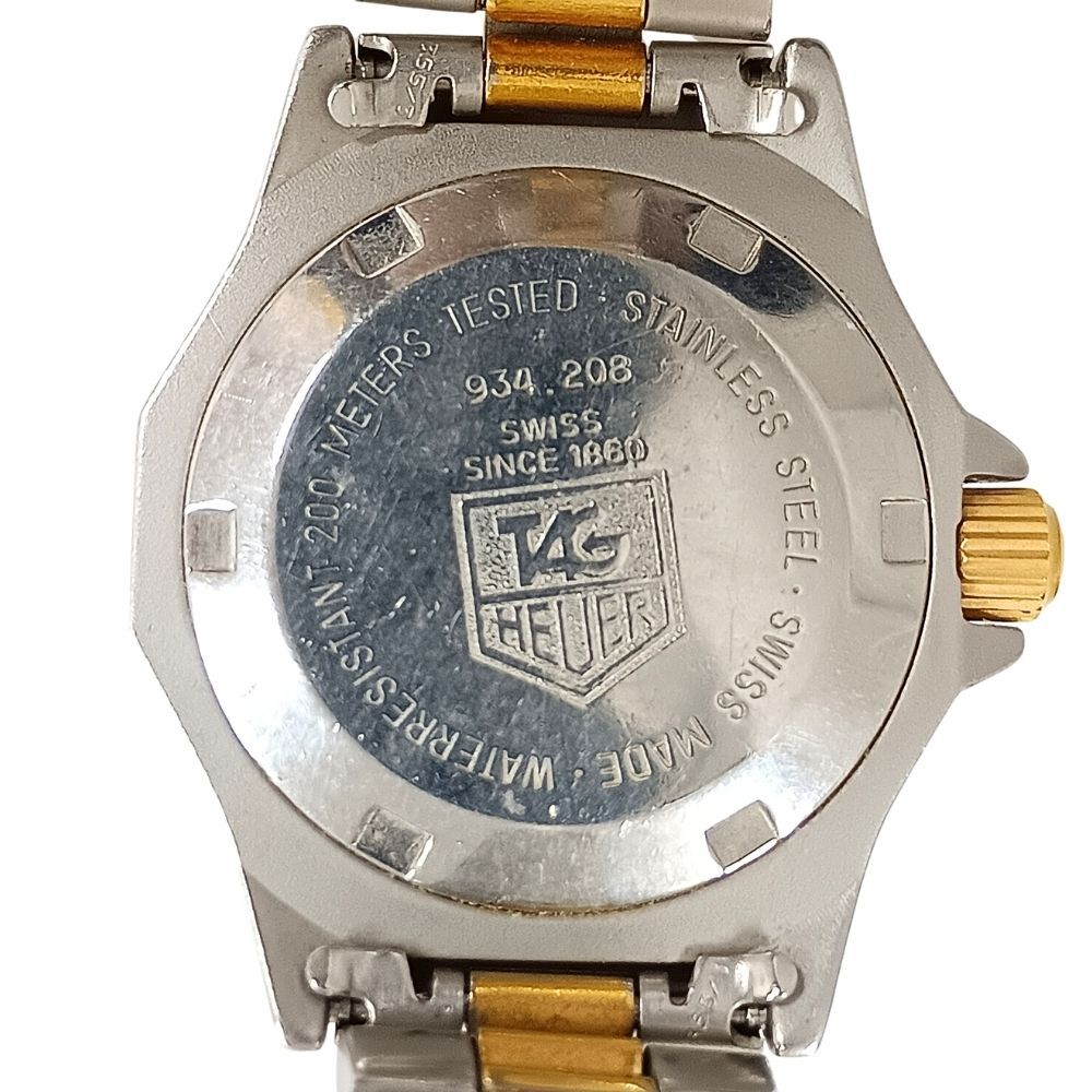 TAG HEUER タグホイヤー 934.208 3000シリーズ プロフェッショナル クォーツ レディース 腕時計 正規品 / C1084 TAG HEUER タグホイヤー 934.208 3000シリーズ プロフェッショナル