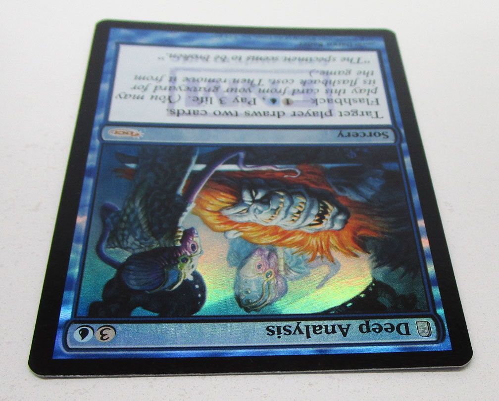 MTG 綿密な分析 Deep Analysis FNM DCIマーク Foil 英語版 プレイ用