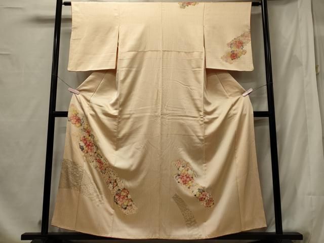 平和屋着物□訪問着 手描き 舞花文 金彩 正絹 逸品 CABF5749oy - メルカリ