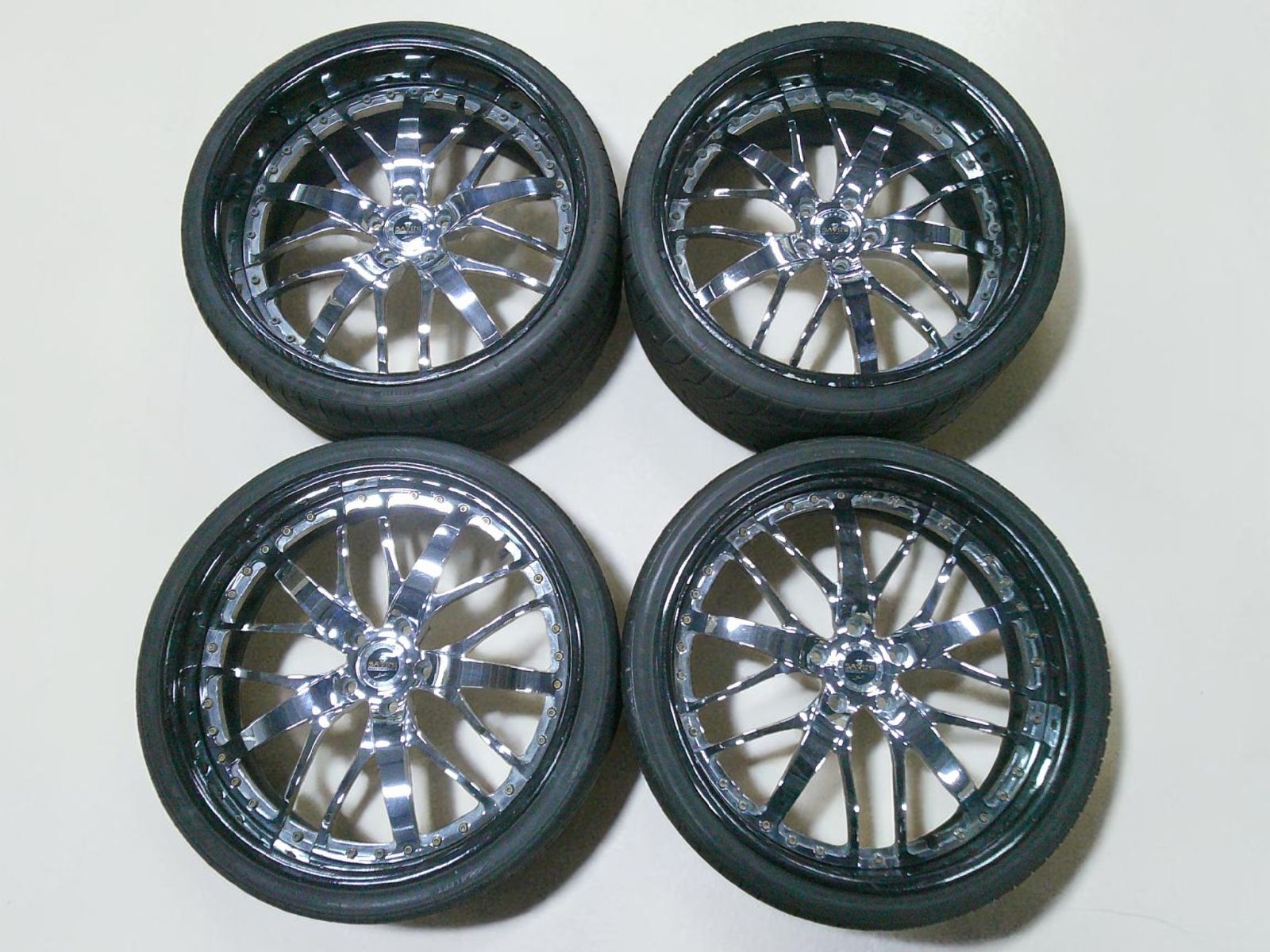 SAVINI FORGED SERIES 3ピース 深リム 22インチ 9J 10.5J PCD 112/5H オフセット 22/45 軽量 4本 セット ファルケン ニットー