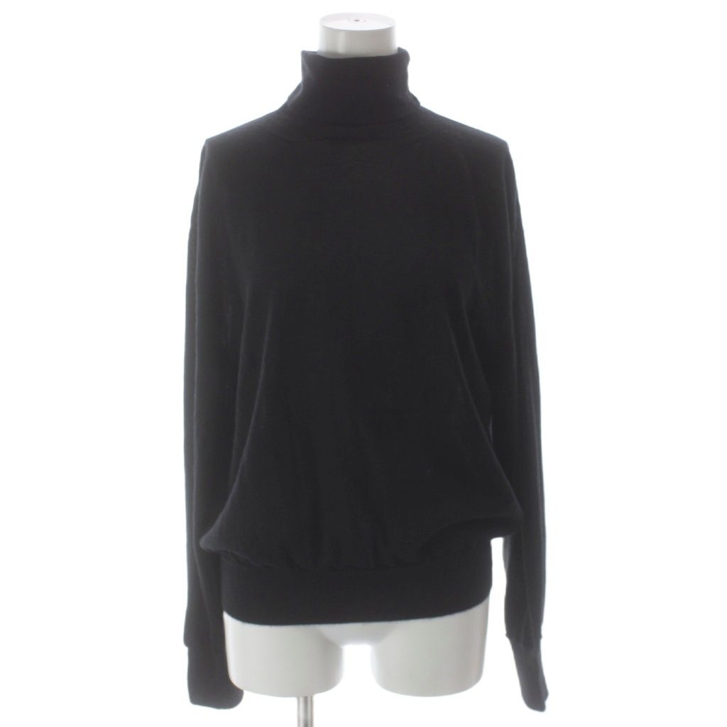 ザロウ　黒ニット THE ROW（ザ ロウ） カシミア クルーネック ニット セーター S