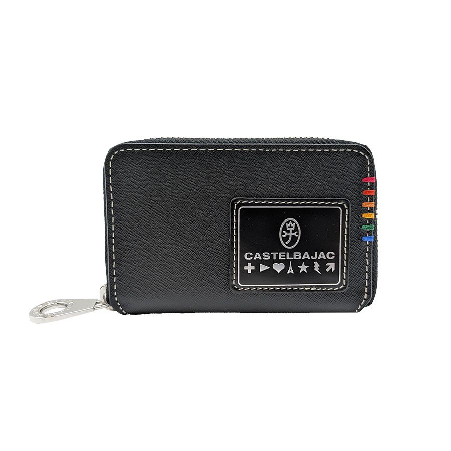 【正規取扱店】【CASTELBAJAC】[ソートシリーズ] 034612 スマートキーケース ラウンドファスナー ブラック 使いやすい 普段使い おしゃれ ユニセックス ギフト