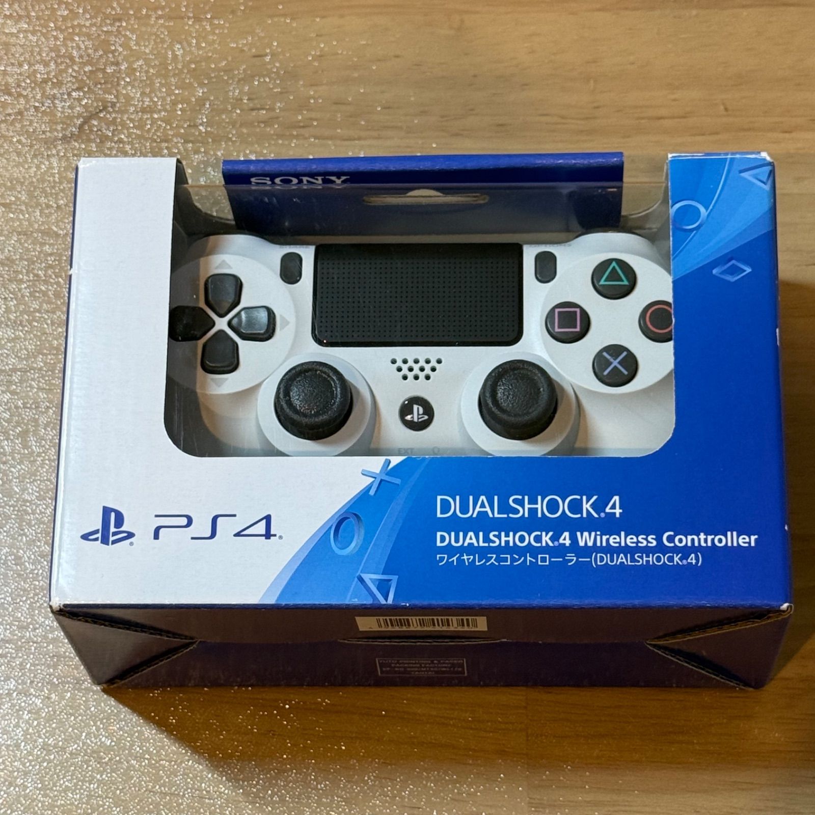 4-125【訳あり】PS4 コントローラ ホワイト 純正 箱付き - メルカリ