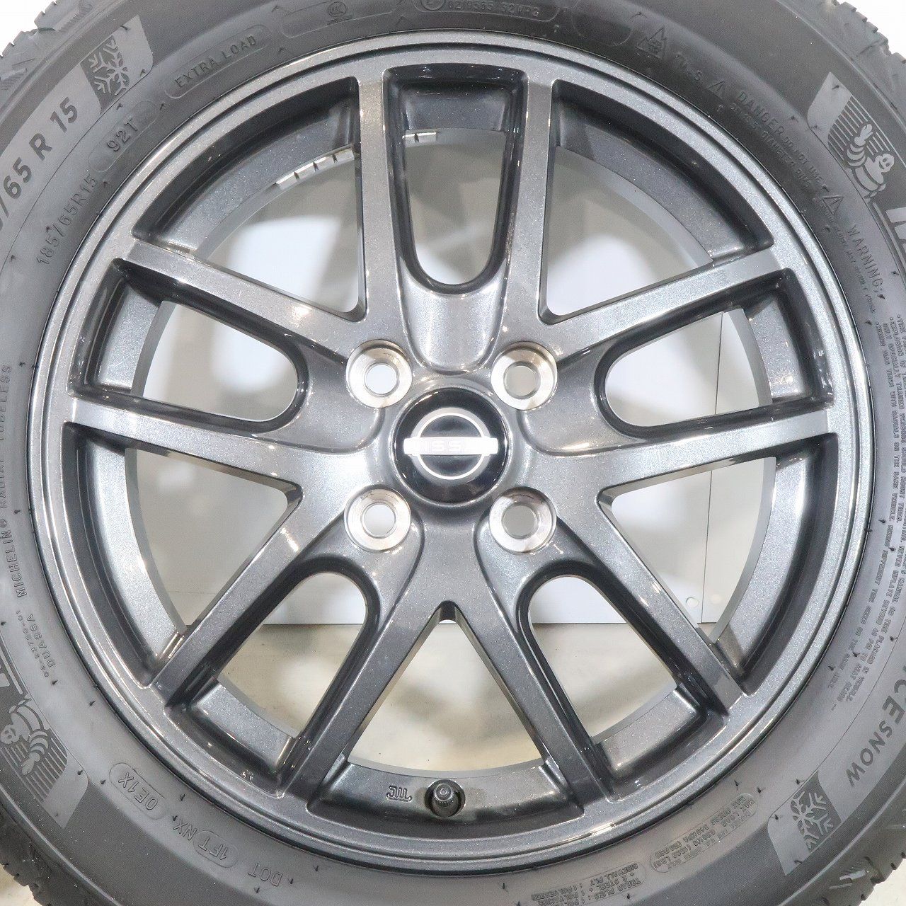 日産ノート　純正アルミホイールスタッドレス 15インチ　エスティーロ　x-ice 4本 日産 純正 ノート E13系 15インチ ホイール 5.5J +50 4H PCD100