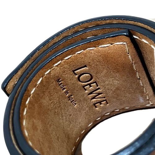 LOEWE ロエベ スラップ ブレスレット アナグラム レザー - メルカリ