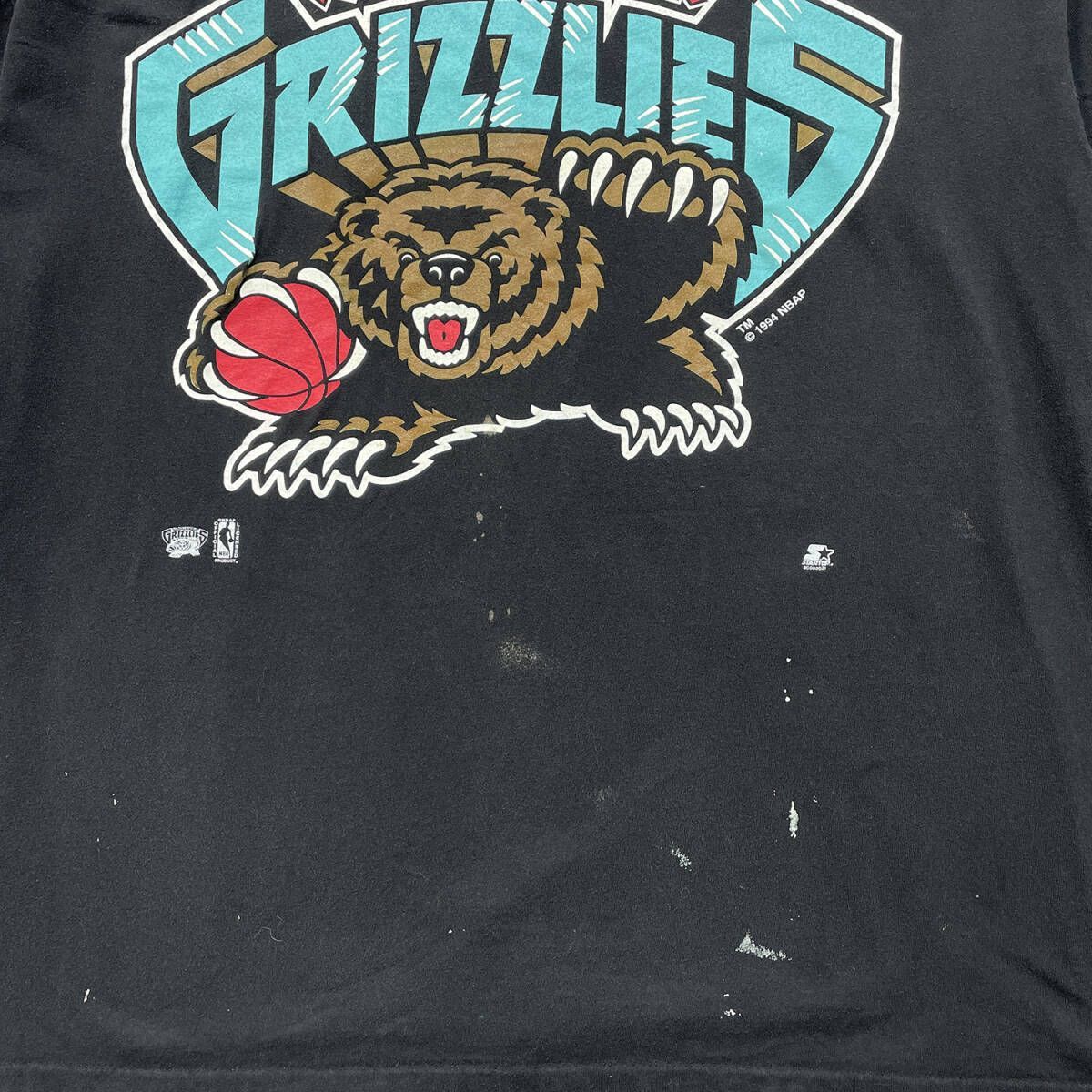 古着 カナダ製 90S STARTER スターター NBA バンクーバー グリズリーズ 