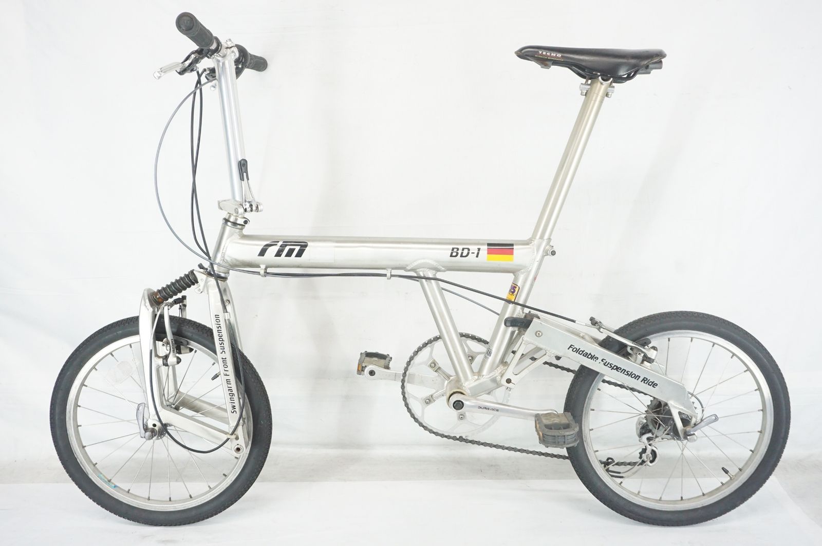 ジャンク R&M 「リーズアンドミューラー」 BD-1 2008年モデル 折り畳み自転車 18インチ ジャンク R&M 「ライズアンドミューラー」 BD-1 2008年モデル 18インチ