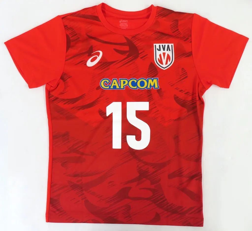 【新品未開封】15 甲斐優斗 応援Tシャツ バレー 男子 日本代表 VNL 中古】Tシャツ 甲斐優斗#15 2025男子日本代表応援Tシャツ レッド M
