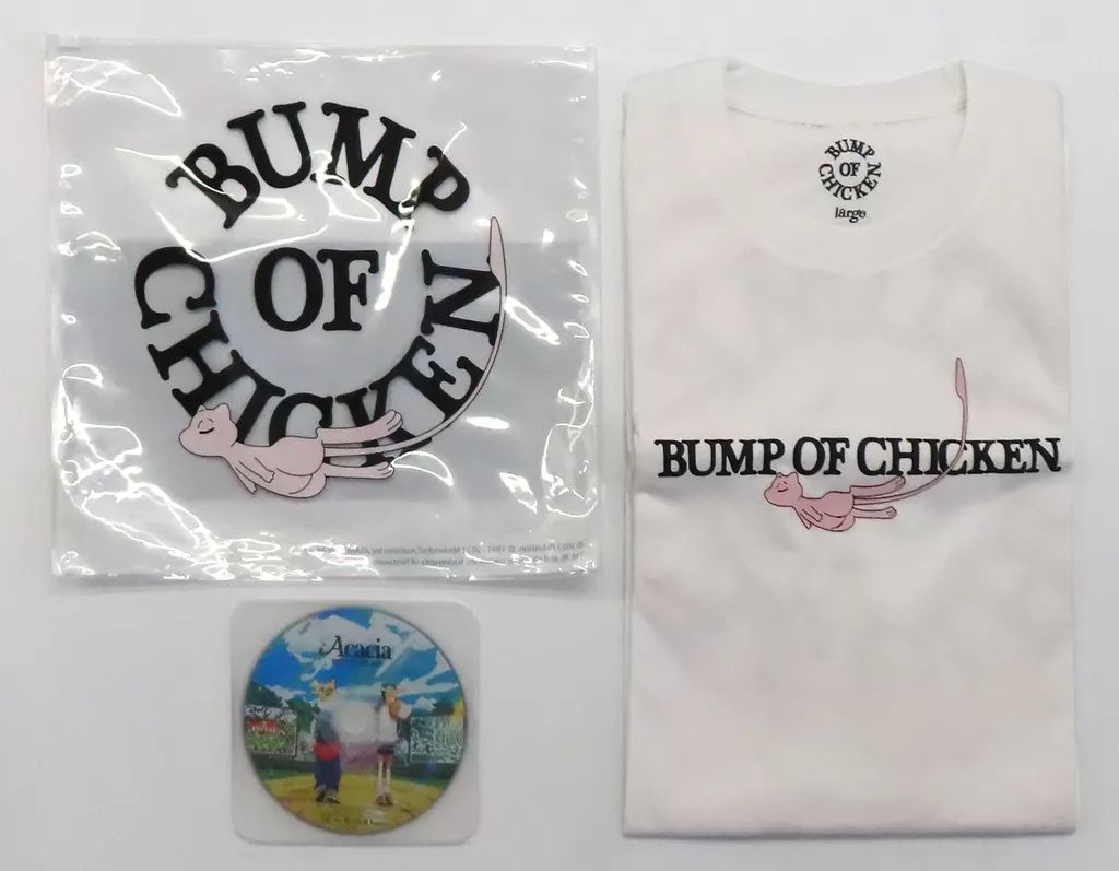 BUMP OF CHICKEN アカシア ポケモン Tシャツ パープル BUMP OF CHICKEN