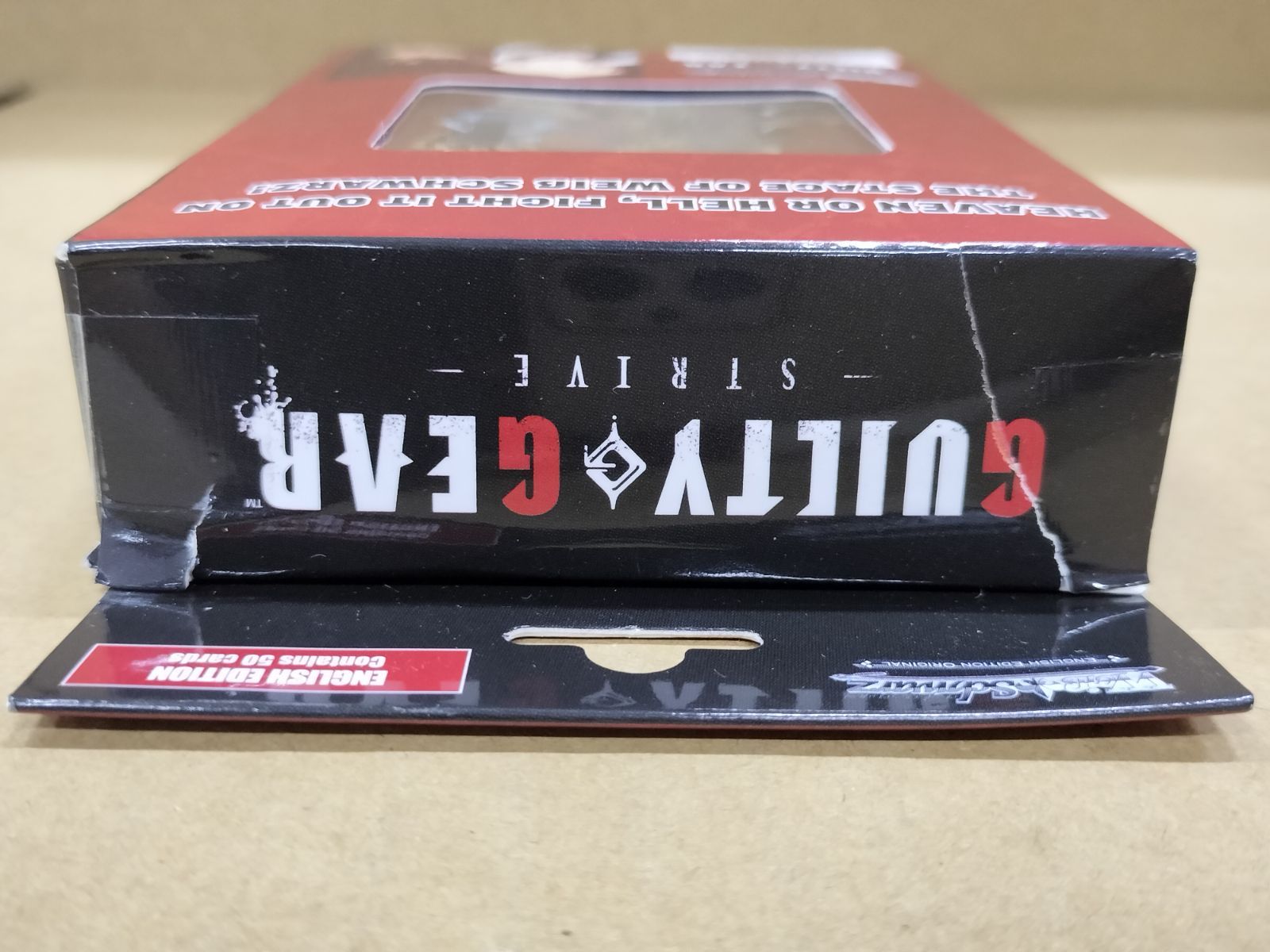 T*J様 変色　箱潰れ　未開封トライアルデッキ2個セット　再販版ギルティクラウン 新品 未開封 BOX ヴァイスシュヴァルツ ギルティクラウン トライアル