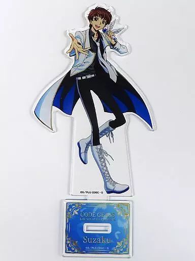 中古】アクリルスタンド・アクリルパネル 枢木スザク アクリルスタンド