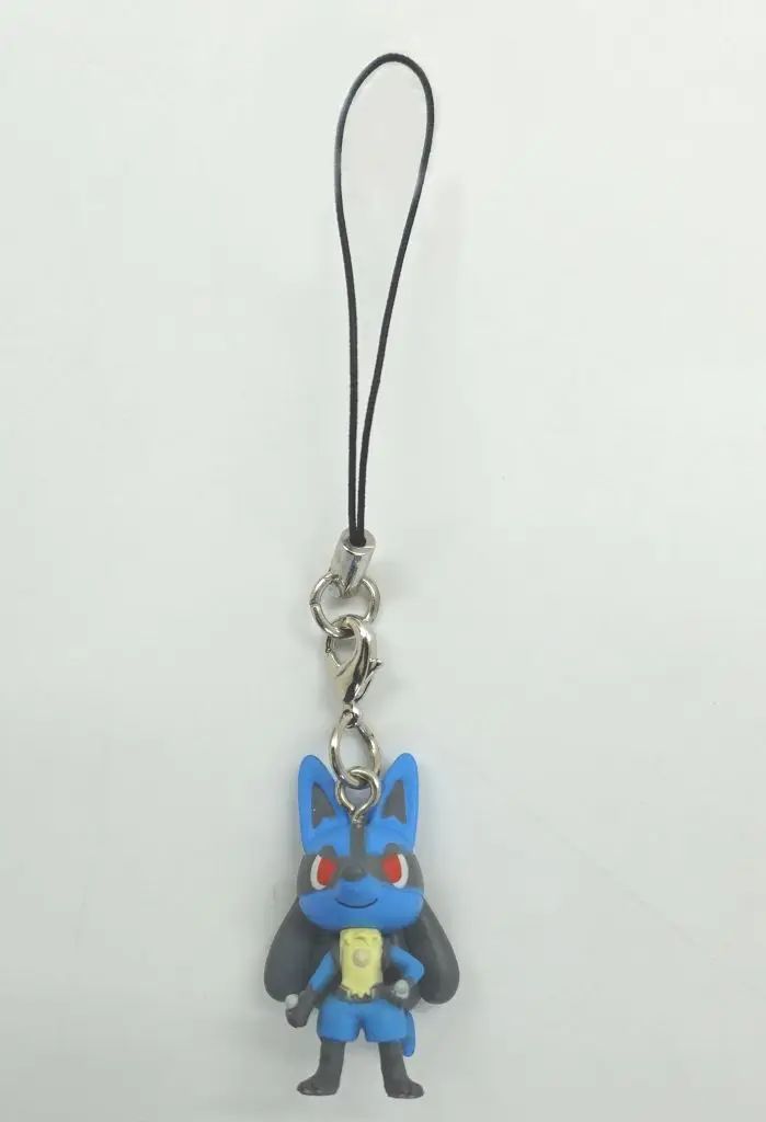 未開封品！Pokémon time ルカリオストラップ 中古】ストラップ ルカリオ pokemon time ストラップ