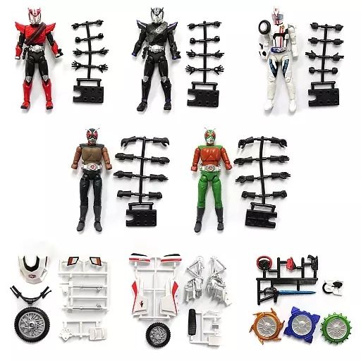 中古】食玩 トレーディングフィギュア 全8種セット 「SHODO-X 仮面 