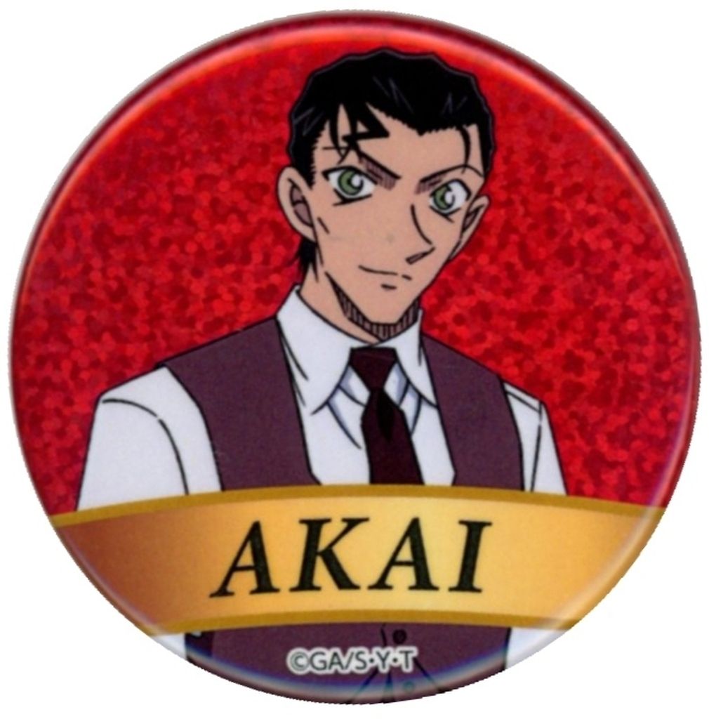 名探偵コナン TVアニメ コナン展 アニコナ展 缶バッジ Bグループ 赤井秀一 中古】バッジ・ピンズ 赤井秀一 「放送30周年記念 TVアニメ 名探偵