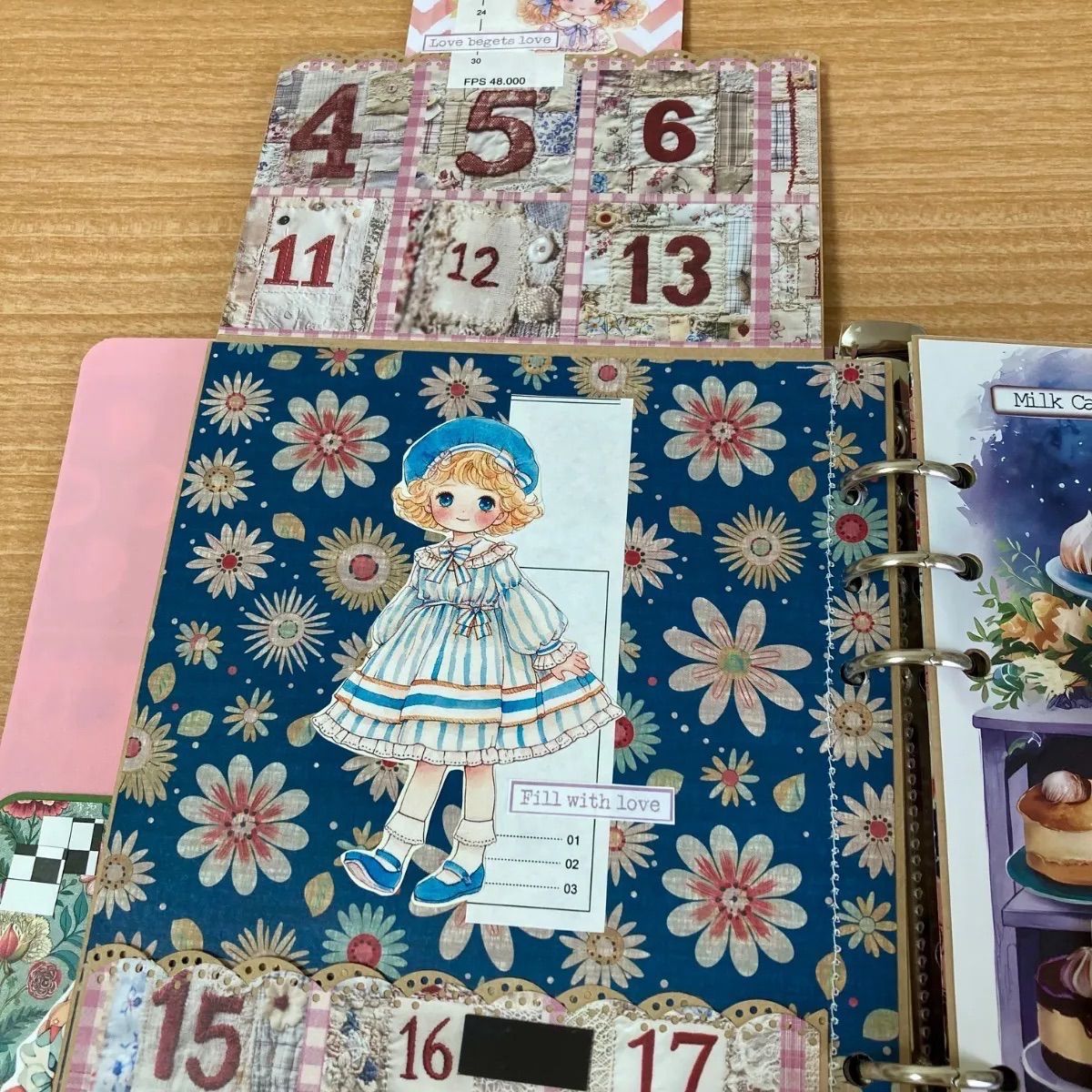 おすそ分けファイル♡ スタンペリア・Blue Land♡ A5サイズ♡ 【公式通販】