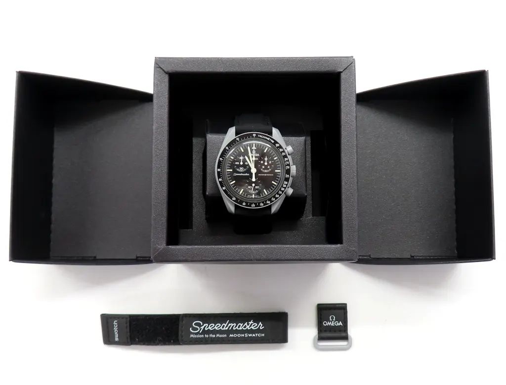 【中古】懐中時計･腕時計 Moonwatch Mission To The Moon 腕時計 「OMEGA×SWATCH」