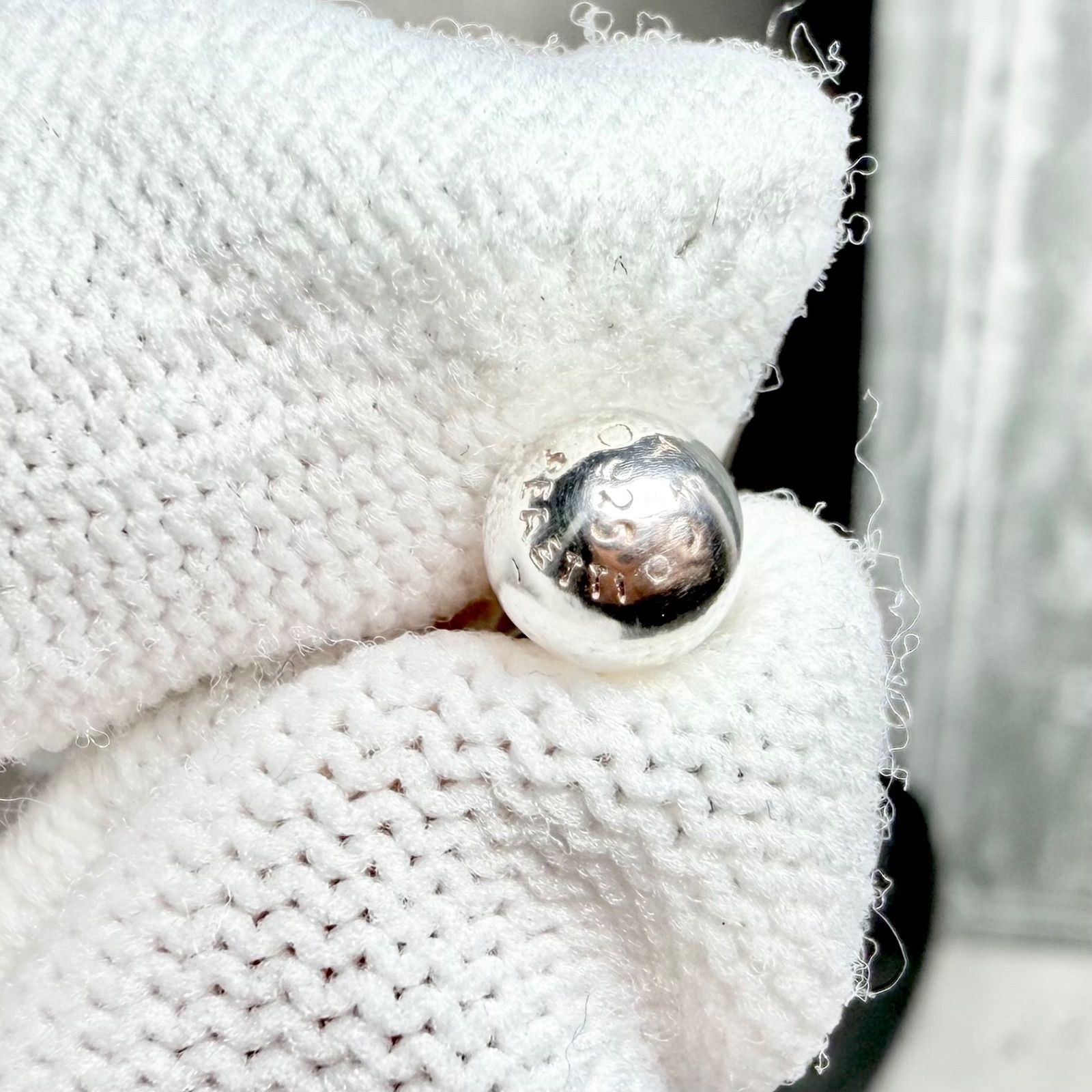 新品仕上済 Tiffany&Co. ティファニー ティアドロップ ピアス シルバー