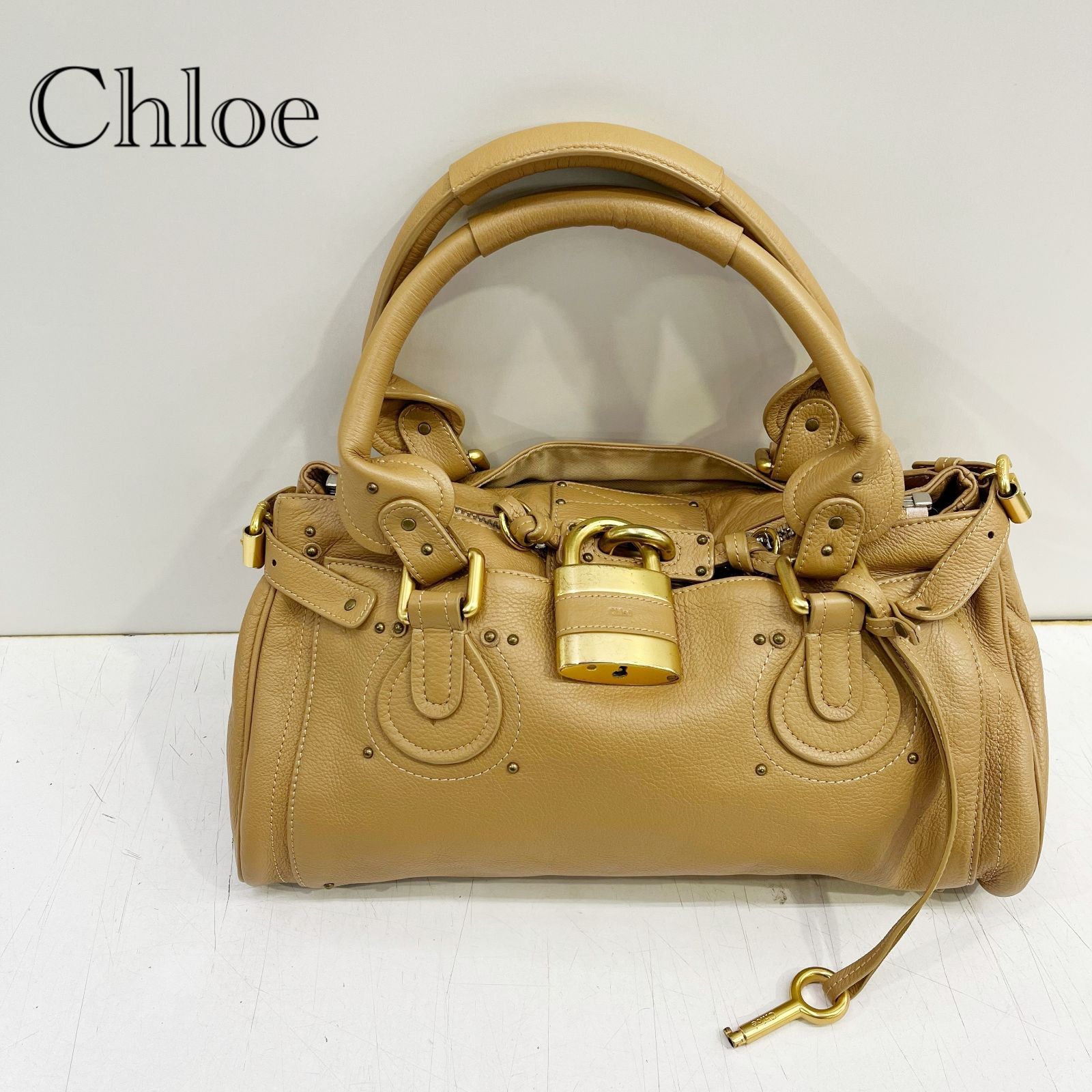Chloe クロエ PADDINGTON パディントン ハンドバッグ レザーバッグ 