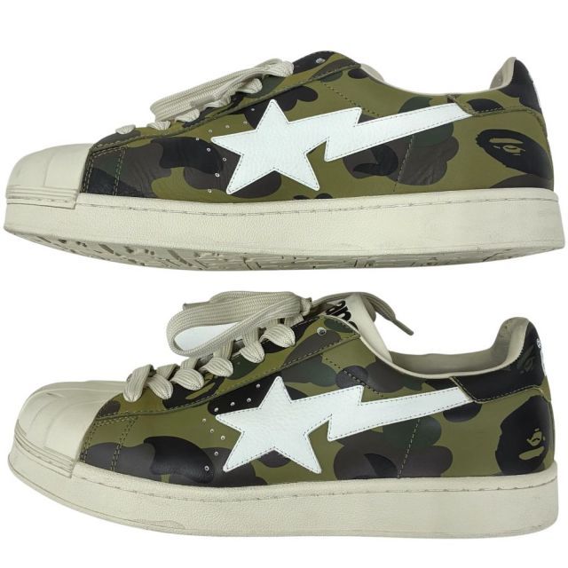A BATHING APE 1ST CAMO SKULL STA サイズ29cm グリーン スニーカー ア A BATHING APE 1ST CAMO SKULL STA サイズ29cm グリーン スニーカー ア
