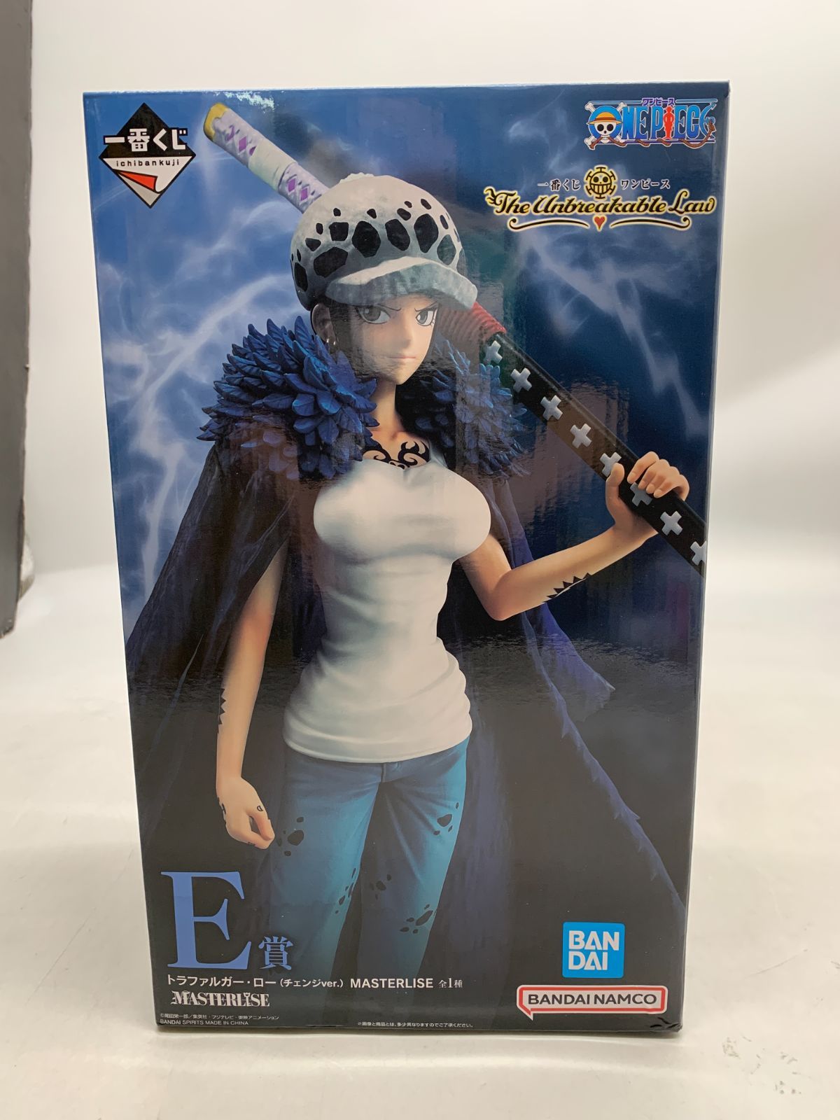 ワンピース 一番くじ A賞 E賞 ロー 女ロー チェンジver. フィギュア2種 E賞 トラファルガー・ロー（チェンジver.） MASTERLISE 一番くじ