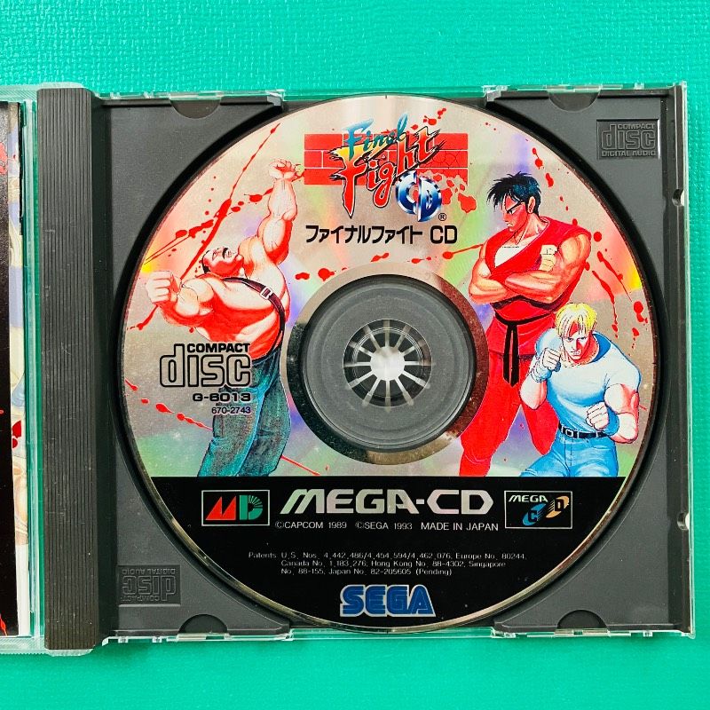 【☆貴重☆】SEGA メガCD ファイナルファイトCD 解説書付き（雑誌付録） メガ cd ファイナル ファイト CD Fight Final ファイナルファイトCD
