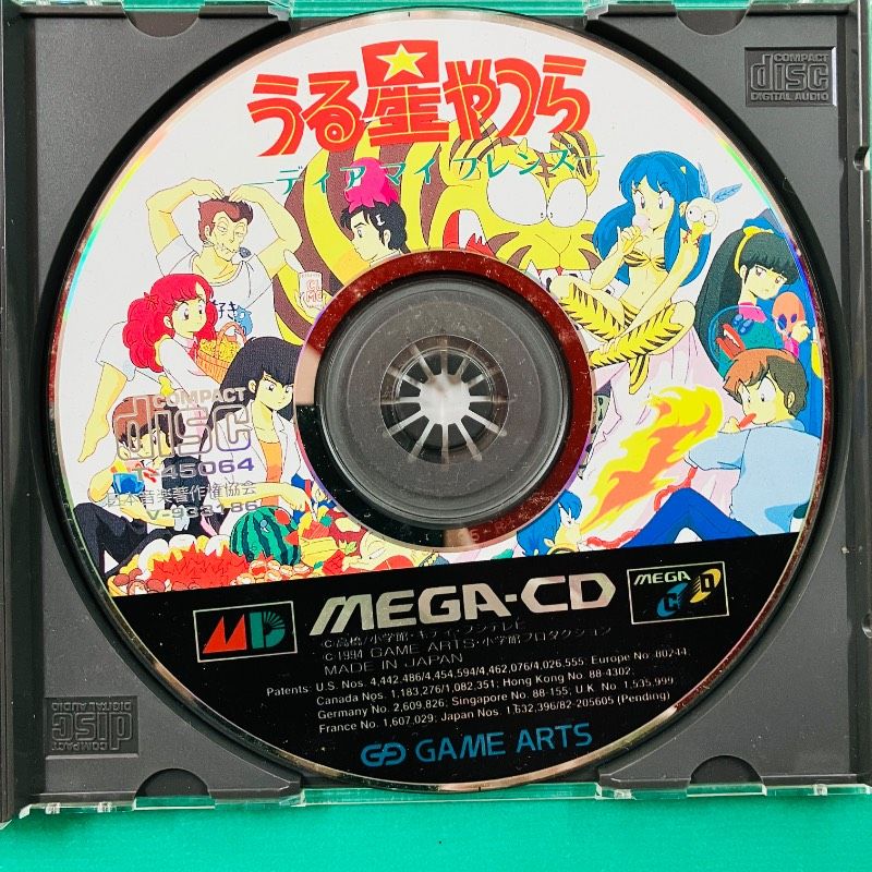 ミニポスター付属】メガドライブ メガCD うる星やつら ーディア マイ