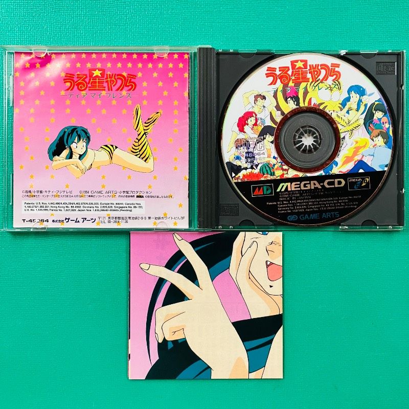 ミニポスター付属】メガドライブ メガCD うる星やつら ーディア マイ