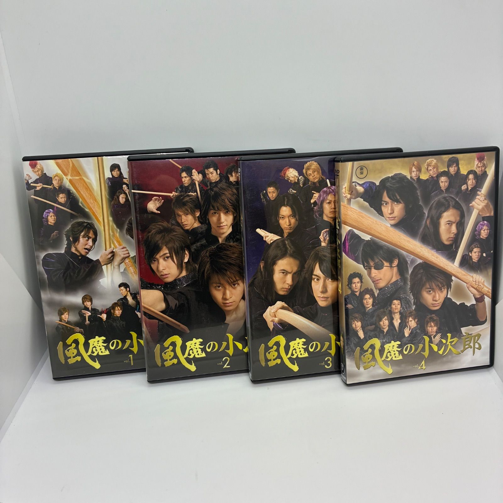 DVD4枚セット『風魔の小次郎』Vol.1〜4 原作:車田正美 【公式通販】