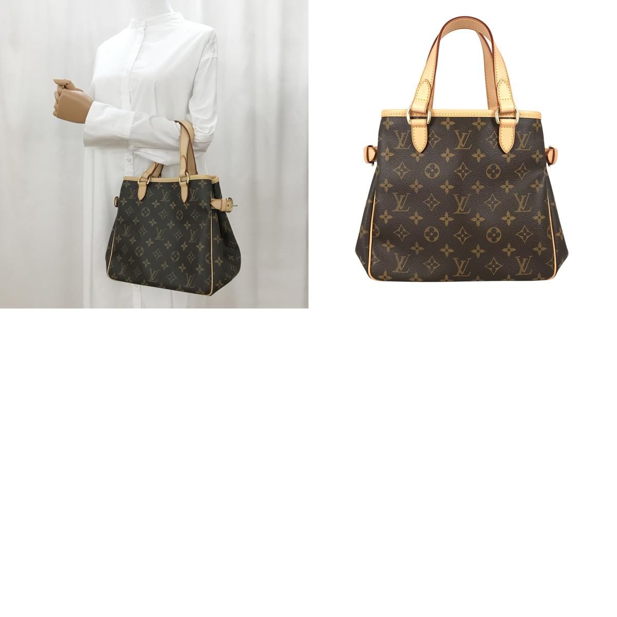 ルイ・ヴィトン LOUIS VUITTON モノグラム バティニョール M51156 PVC 