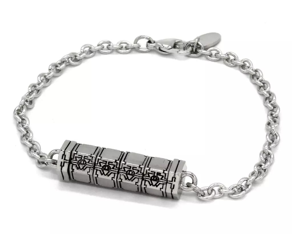 [Used] Silverware/Rings/Accessories Tiangan Lock (Eye Opener) Model Bracelet “Urban Legend Dismantling Center”
