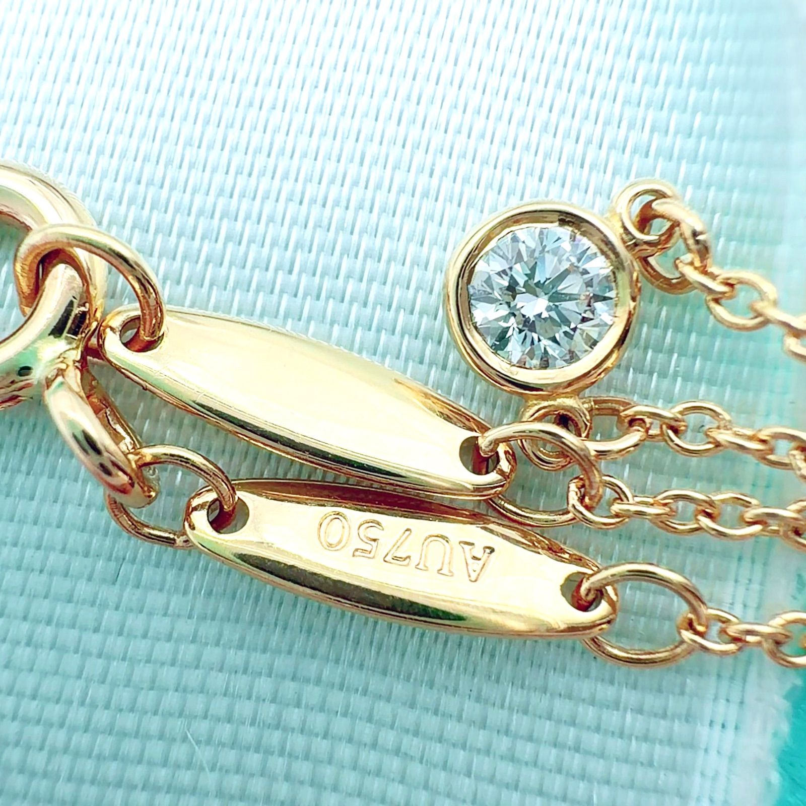 日本在庫あり 極美✨TiffanyティファニーバイザヤードネックレスSV0 