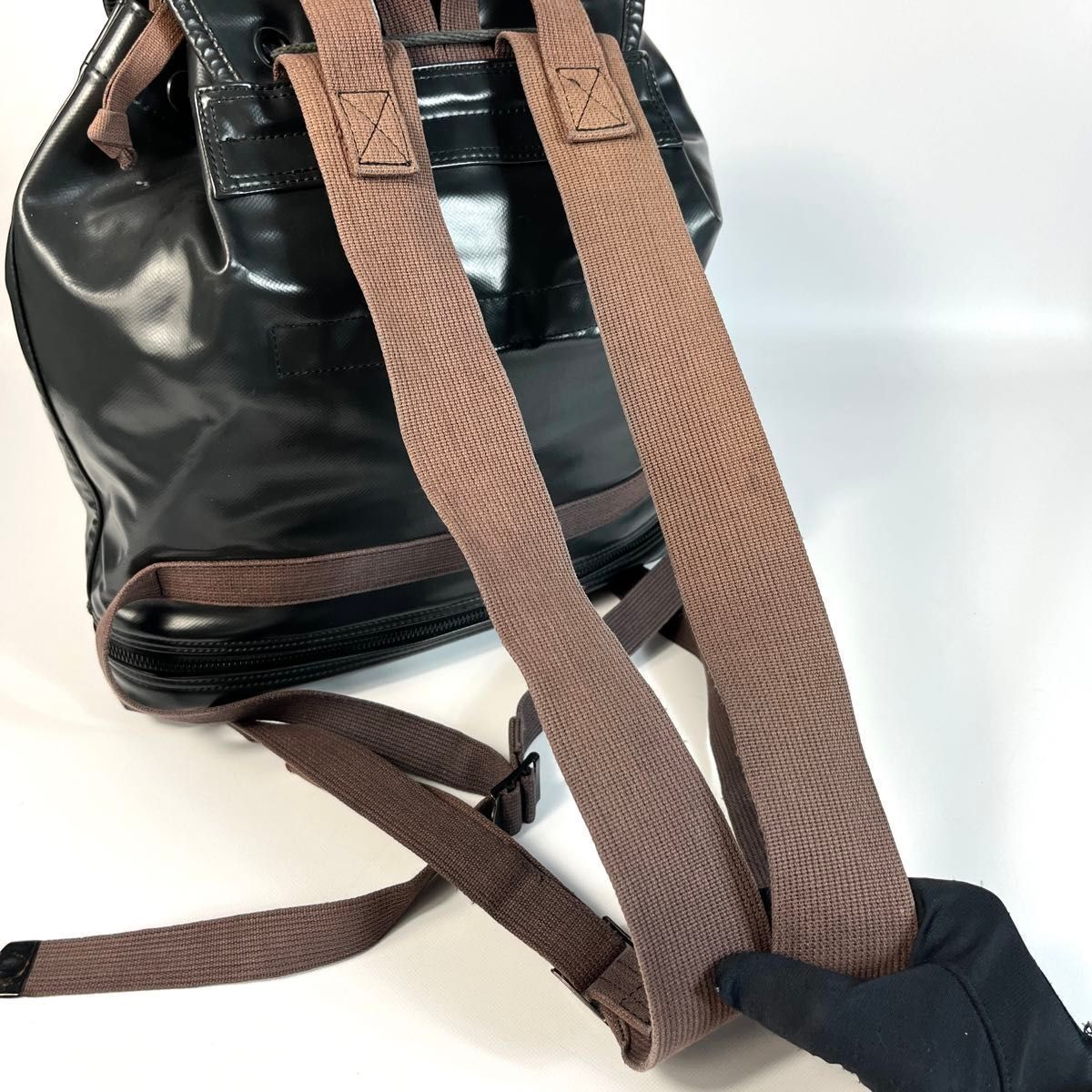 美品 LUGGAGE LABEL ラゲッジレーベル ライナー リュックサック