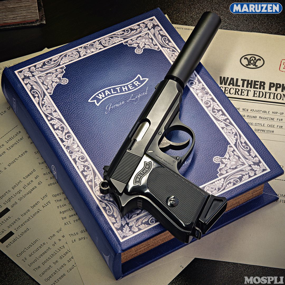 セット販売】マルゼン ガスブローバック・ハンドガン「ワルサーPPK