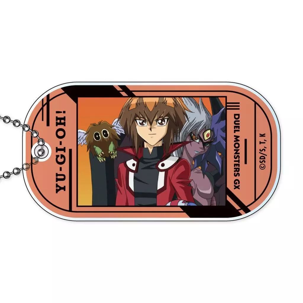 中古】キーホルダー 遊城十代＆ユベル＆ハネクリボー 「遊☆戯☆王