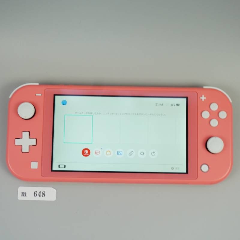 m648】Nintendo Switch Lite 本体 ピンク 訳あり 難あり - メルカリ