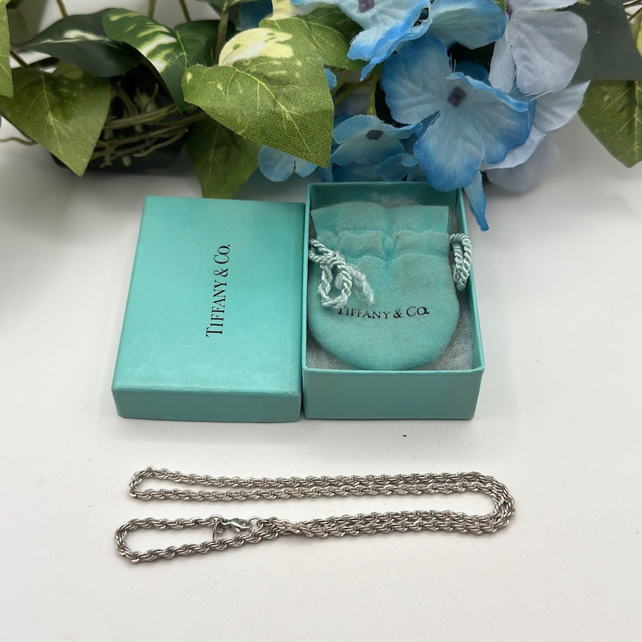 Tiffany ティファニー ロープ ツイスト ネックレス シルバー925 