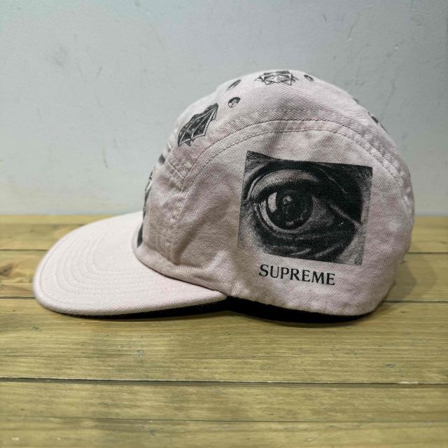 Supreme MC Escher Camp Cap ピンク 2017ss Supreme M.C. Supreme M.C.
