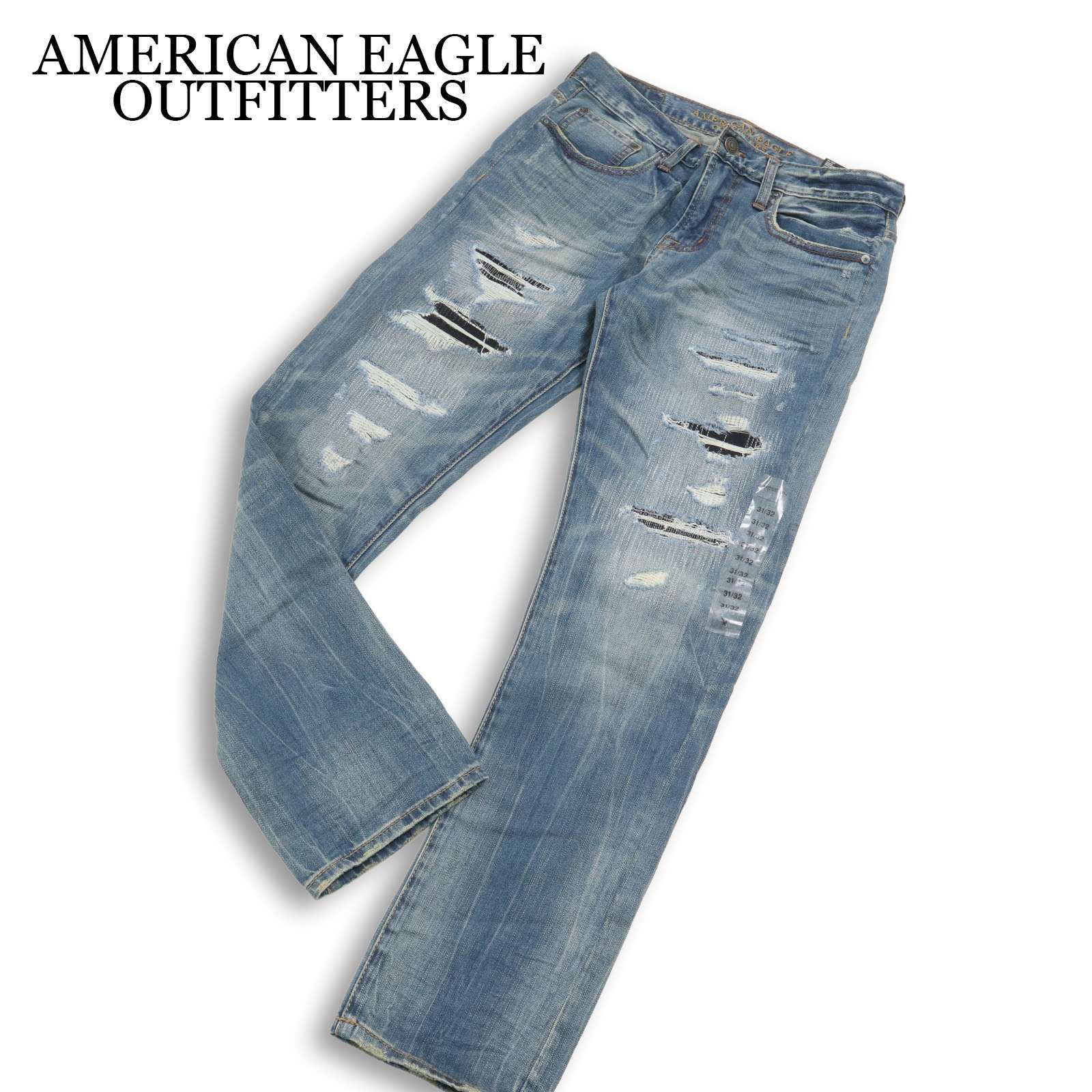 新品☆ AMERICAN EAGLE OUTFITTERS アメリカンイーグル ダメージ 