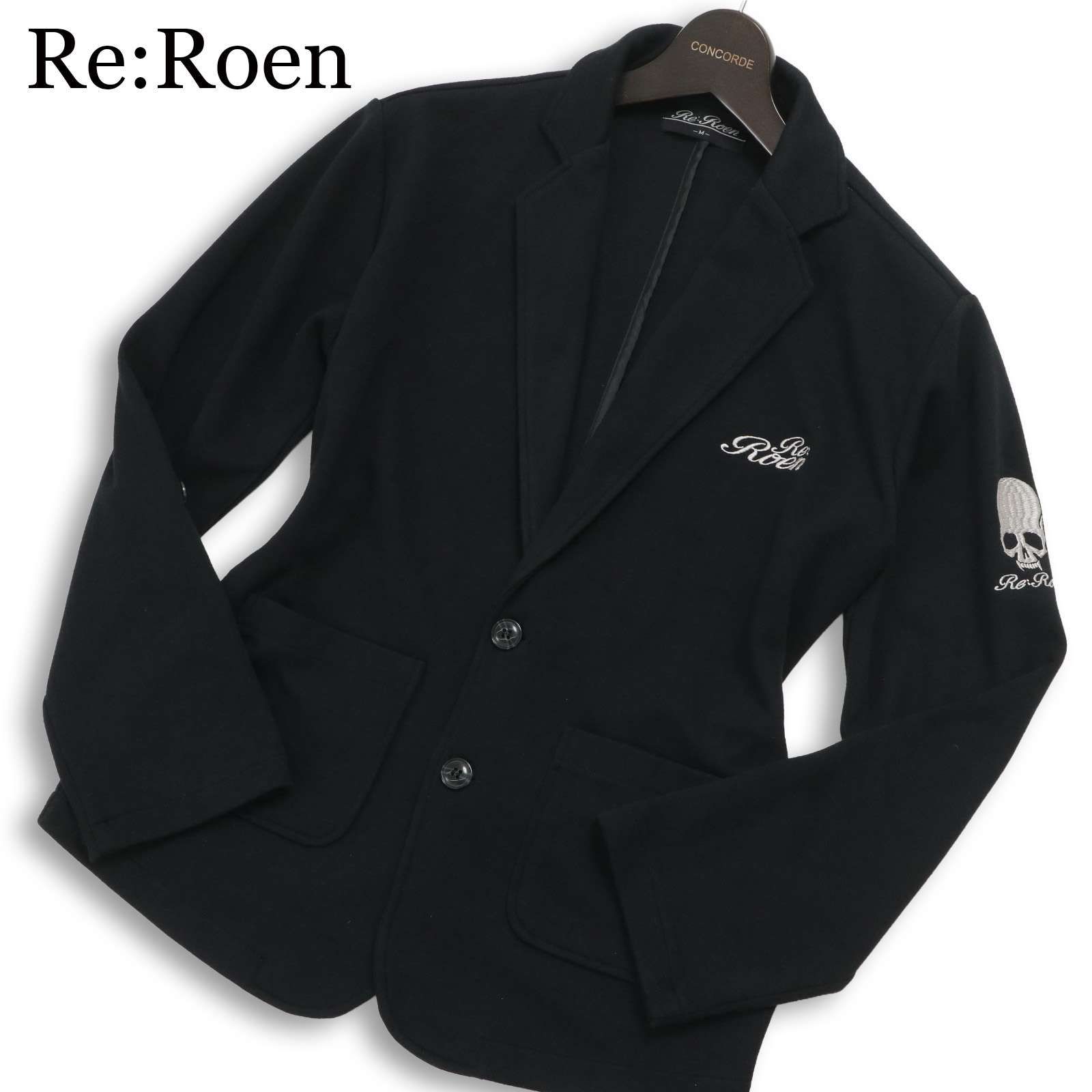 【Roen】ロエン テーラードジャケット スカル ブラック 総柄 総裏 44 Roen（テーラードジャケット）のフリマアイテム一覧