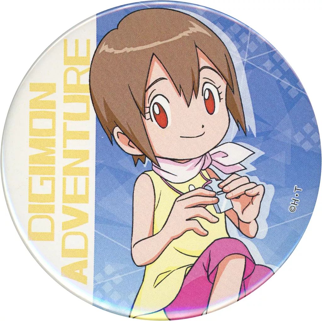 八神ヒカリ　2016 デジフェス　缶バッジ 中古】バッジ・ピンズ 八神ヒカリ 「デジモンアドベンチャー20周年展示