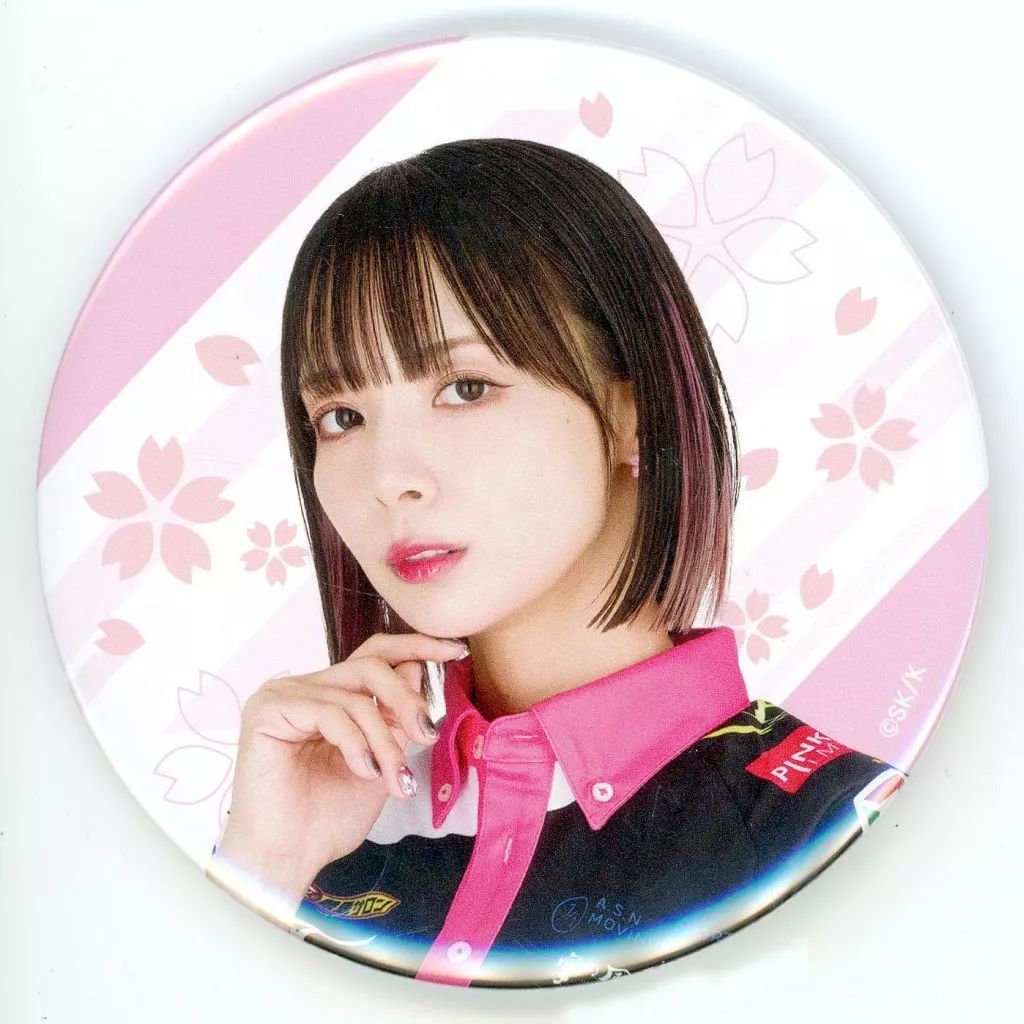 中古】バッジ・ピンズ 岡田紗佳 缶バッジC 「くじ引き堂 KADOKAWA
