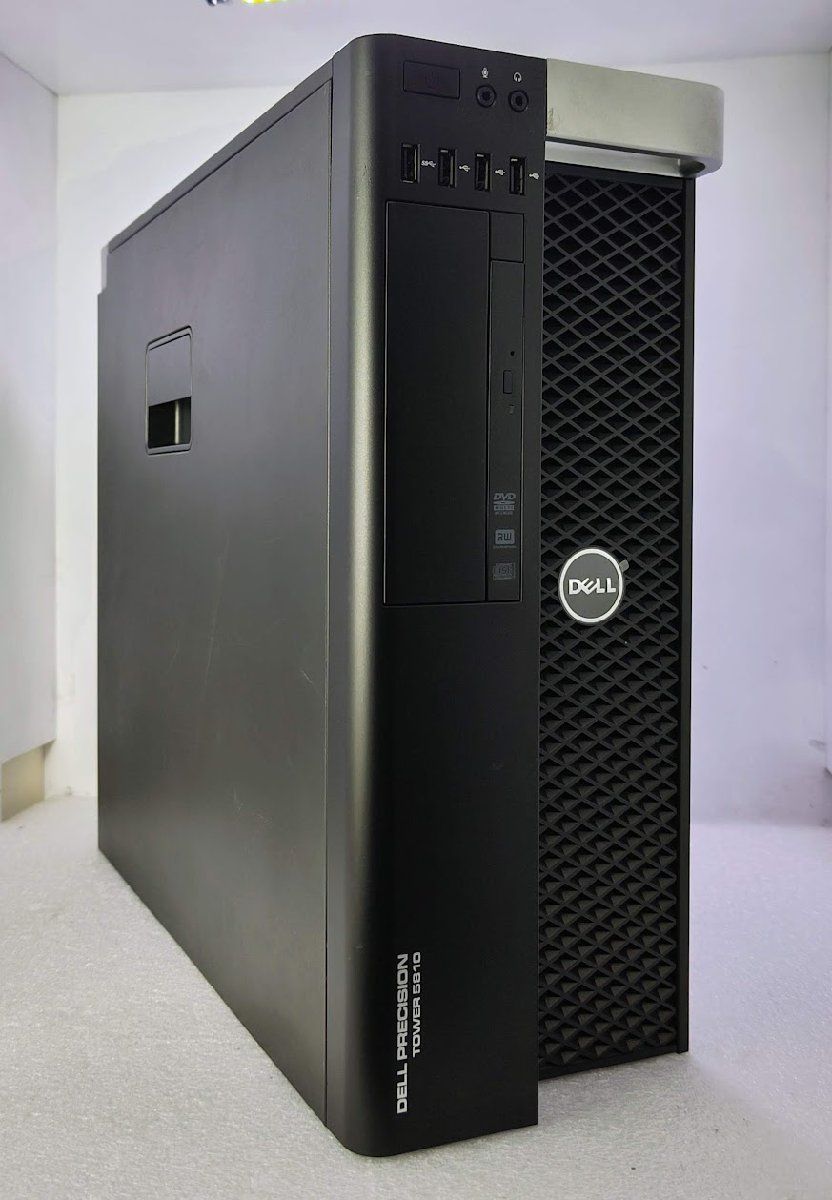 ★[Win11 Pro] 12コア Xeon搭載 タワー型WS Dell Precision Tower T5810 (Xeon E5-2678 v3 2.5GHz/16GB/SSD 256GB+1TB/DVDRW/Quadro K620)