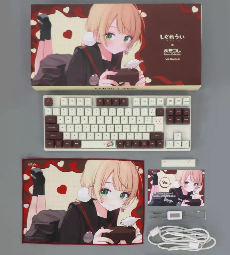 中古】キーボード・キーキャップ しぐれうい キーボード 日本語配列